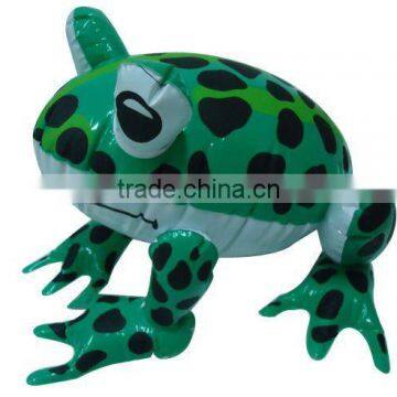 Inflatable animal shaped frog toys for kids