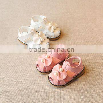 B21399A Summer Baby 1-2 Years Toddler Shoes Baby Leather Sandals photo-2