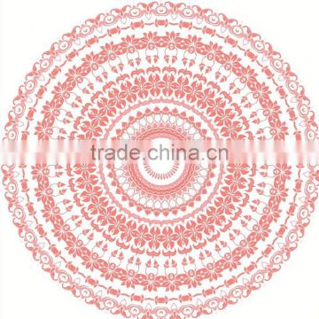 Mandala Large Thick Circular Beach Towel Round