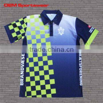 High quality sublimated motorbike racing shirt