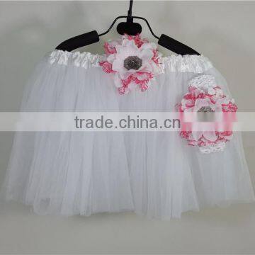 Wedding skirt for baby girl tutus flower white dress 2015 cool skirt