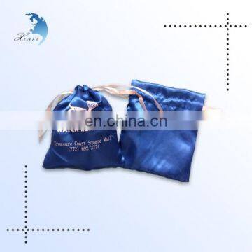 Chinese factory packaging & printing custom logo small nylon drawstring bag