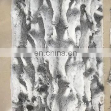 Natural Real Rabbit Fur Plate For Garment Wholesale price Rabbit Fur Skins Fur Pelts Decoration