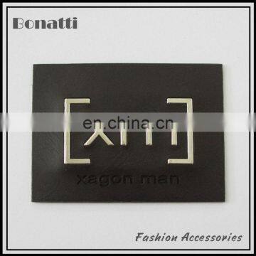 2013 latest design clothing leather labels