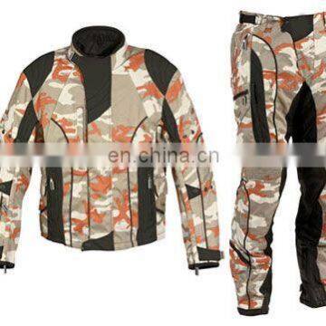 100% High Quality Cordura Motorcycle Suit/Camo Full Safety Motorbike Suit/camo motorcycle suit