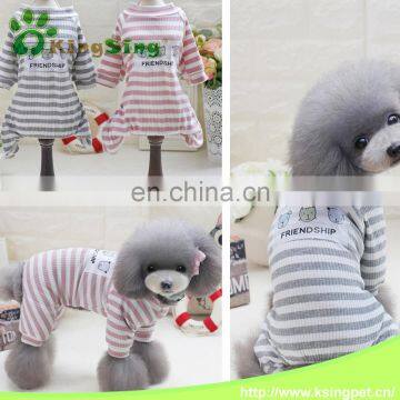 Friendship four legs pajamas for dog clothes