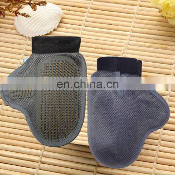 2014 New Customized Soft Pet Dog Massage Bathing Glove