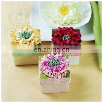 Pink Flower Gift Box