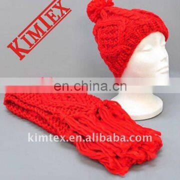 2012 Winter Fashion Hat & Scarf