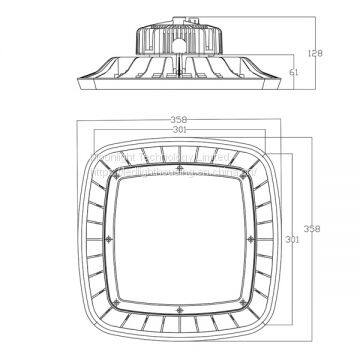 LED High Bay Housing MLT-HBH-DS-II photo-3
