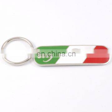 Unique Custom Design Low Price Metal Silver Alphabet KEY CHAIN KEY RING photo-4