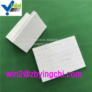 92% Mosaic sheet price wear resistant material oxide alumina