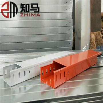 Stainless steel/ pre-galvanized/ powder coated/ hot dip galvanized cable tray power plant used cable trunking