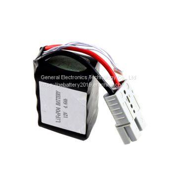 12V 4.6Ah  Lifepo4 Rechargeable battery for E Bike / Electric Motorcycle