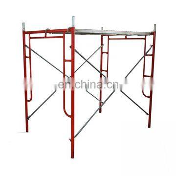 ASP-09-007 Construction Scaffolding 1700*1219 Steel Door Frame Scaffolding