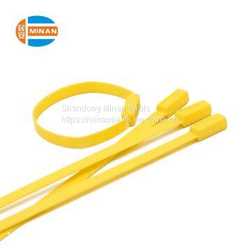 MA - PS 6014 Indicative Disposable Customized Logo Plastic Strip Seals photo-2