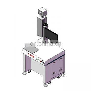 Durable and easy to operate 20W 50W 70W earmark metal non-metallic plastic fiber laser marking machine