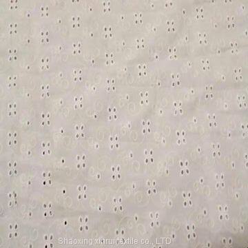 embroidery white lace cotton embroidered fabric