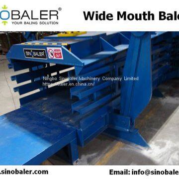 Wide Mouth Baler Machine