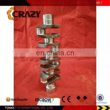 Diesel engine J05E crankshaft for SK250-8 excavator spare parts VHS134112281,J05E engine parts