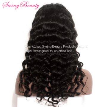 Factory Wholesale Full Lace Human Hair Wig 100% Natural Human Hair Extensions photo-3