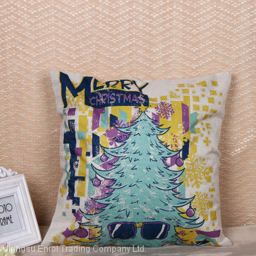 Christmas Style Home Sofa Pillow Case