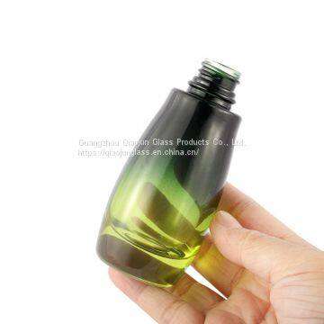 Fashionable 30G 50G Green Whole Set Cosmetics Packaging Bottle