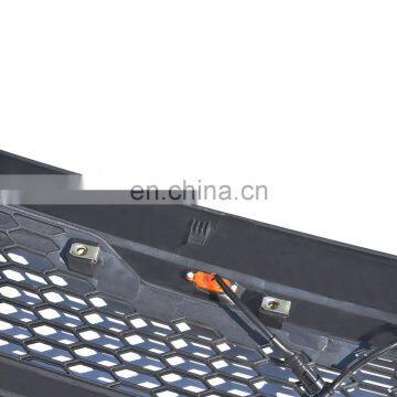 Grille Fit For Ford F150 09-14 Front Hood Grill Raptor Style GRAY