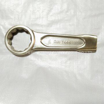 Non-Sparking Tools Striking Wrench Spanner Box End ATEX Tools Be-Cu 50mm photo-2