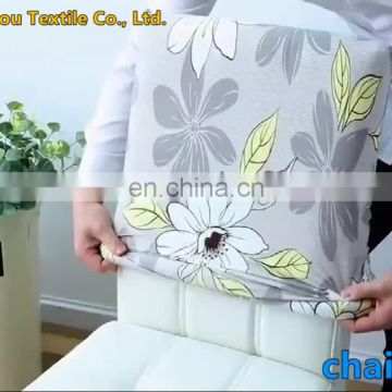 Hotel wedding China supplies solid color spandex fabric lycra chair cover