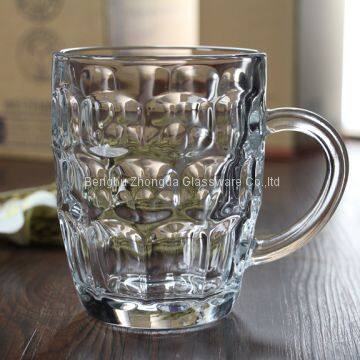 Engrave Logo Glass Mug With Handle photo-5