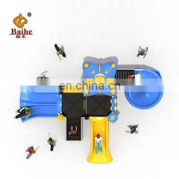 Lovely Kids Outdoor Playground Equipment Small Design Slide, Used Outdoor Playhouse For Sale photo-2