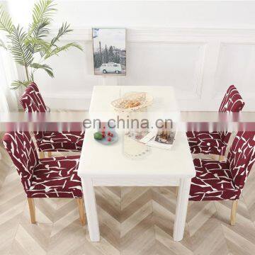 2020 New Design Hot Sale Free Sample High Quality Spandex Dinning Massage Banquet Chair Cover photo-3