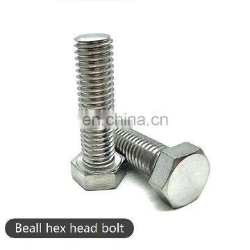 DIN 933 A2-70  M3*25 stainless steel connector bolt