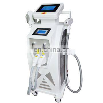 2300W 3 in 1 opt shr laser hair remove machine ipl rf nd yag laser  tattoo removal machine