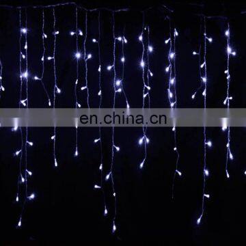 Christmas Garland LED Curtain Icicle String Lights 4m 96 Leds Drop Party Garden Stage Outdoor Decorative Fairy Light photo-2
