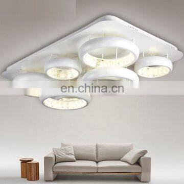 2019 Fashion led indoor ceiling lights modern ceiling lamp with crystal