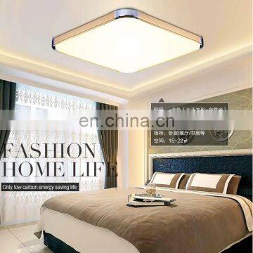 LED Modern Ultra-thin Led Ceiling Lamps Nonpolar Dimmable Rectangular Bedroom Light photo-3