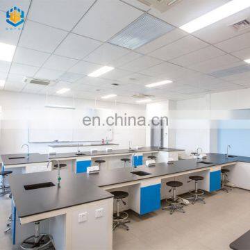 School Laboratory Furniture Table And Chair Chemistry Laboratory Work Bench With Sink