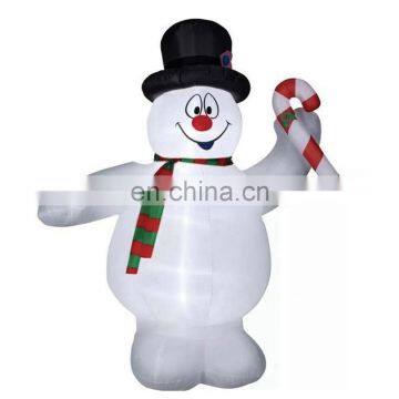 Christmas Decorative Snow Man Advertising Inflatable Christmas Snowman Airblown Decoration