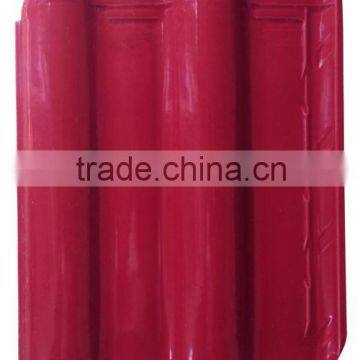 China Bolai Brand Have Clear Roof Tiles With Rose Red Color BL-08