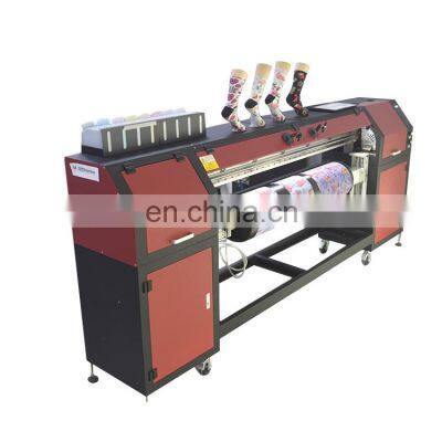 Factory Price Polyester,Silk,Linen,Cotton Socks Digital Printing,Colorful Printer Machine