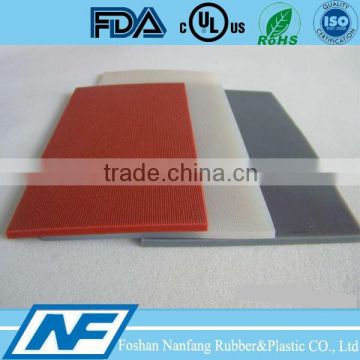 250 centigrade degree soft rubber sheets of silicone