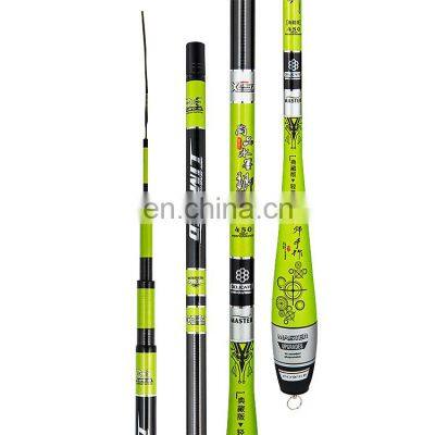 Chinese Fishing Tackle Manufacturers Super Light Hard Carbon Fiber 4.5 m Taiwan Fishing Rod Telescopic