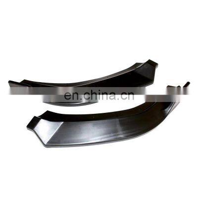 For 2019 Qashqai Front Bumper Front Lip Tail Trunk Spoiler Wing Lip Rear Diffuser 3PCS photo-2
