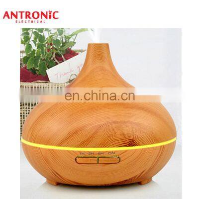 ATC-AD516 Newest 300ml Home Wood Grain Air Diffuser Wholesale Oil Ultransmit Electric Aroma Diffuser