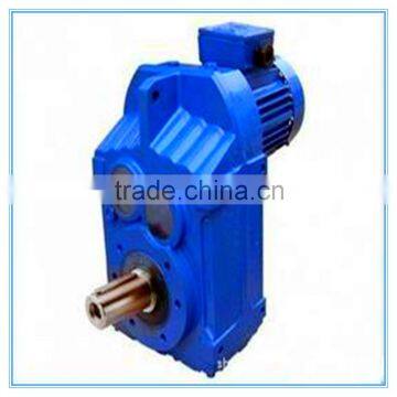 F Series Parallel Shaft Helical Gearbox with12v dc motor