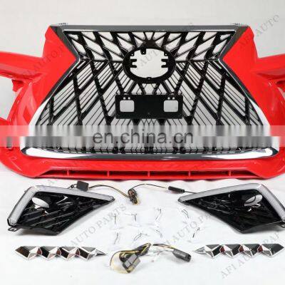 Hot Sale Led Head Light Approval Car Body Kit Parts For Revo Rocco Convert to Lexus Model