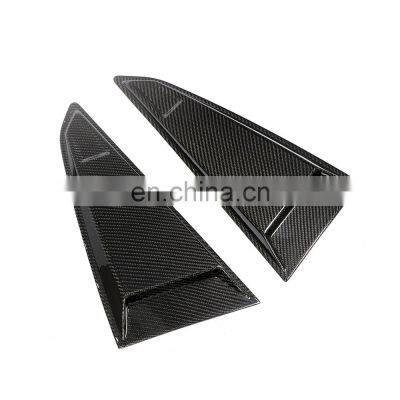 Carbon Fiber TT TTRS Rear Window Scoops for Audi TT TTS TTRS Coupe 2-Door 2015-2018