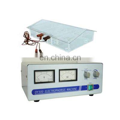 Hot Sale Digital Instrument Analog Power Supply Tank Electrophoresis Machine with cell